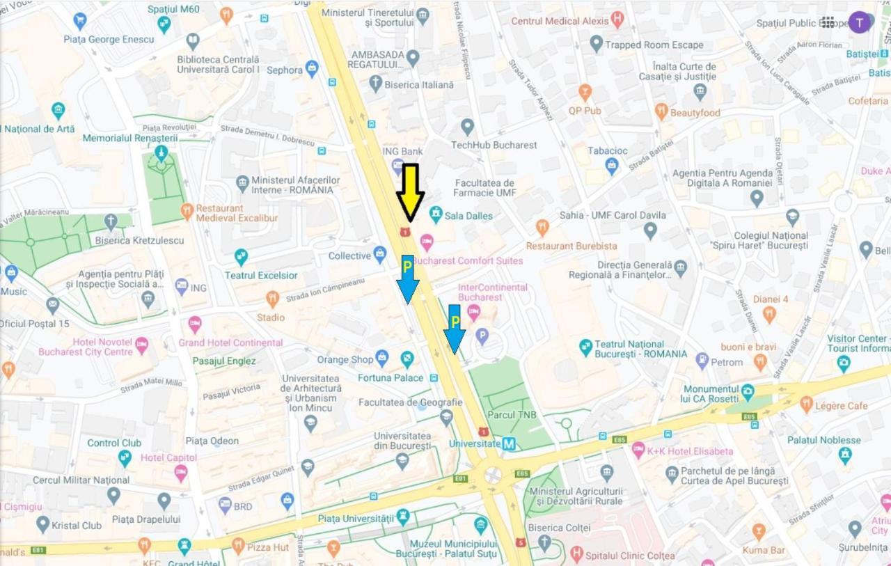 Apartamento Domum Universitate Dalles - Intercontinental Bucarest